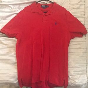 Red Ralph Lauren Polo